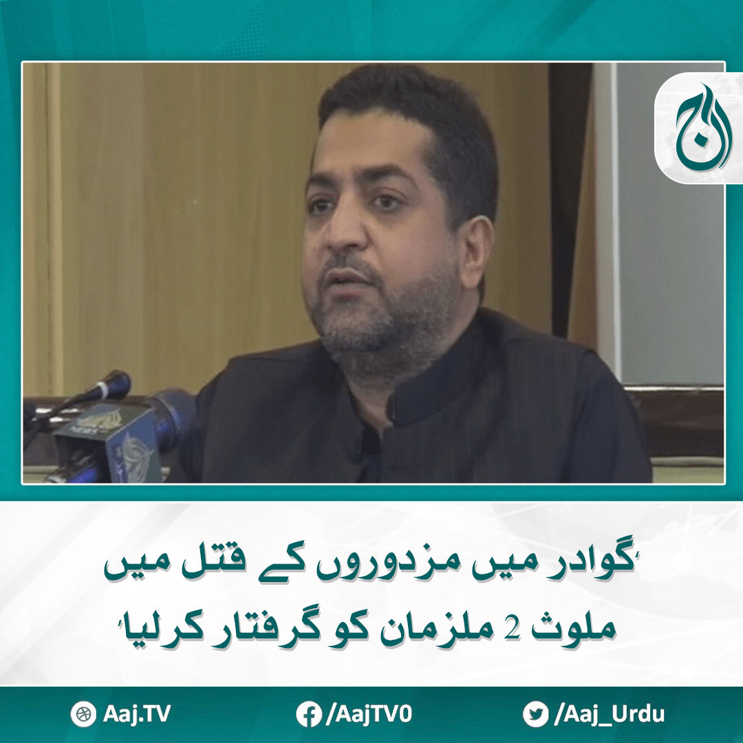ملزمان کا کہنا ہے کہ آرڈر ملا تھا کہ پنجاب سے آنے والے مزدوروں کو قتل کرنا ہے، ضیاء لانگو
مزید پڑھیے 🔗 aaj.tv/news/30388834/

#AajNews #Balochistan #Gwadar
