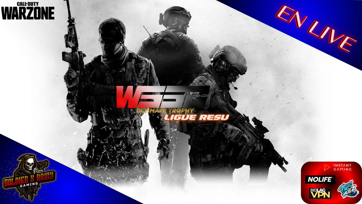 Soldierx63's tweet image. Soldats !!!

C'est la dernière journée de la Ligue WWSG Ultimate Trophy Résu !!!

Viens soutenir en force ⏩twitch.tv/BDS_Soldier

#twitchfr #warzone #wssg @WSSG_Marinette @WSSG_esport @ActivisionFR @CallofDutyFR