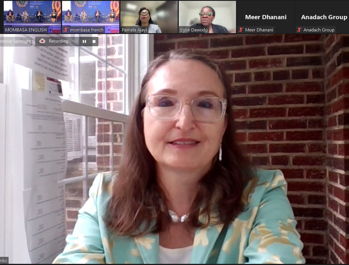 It was a pleasure presenting innovations to address #healthworkers migration during <a href="/Anadach/">Anadach Group</a> &amp; @CHSAdvisory's session in the <a href="/AfDB/">Mishal</a> annual meetings. health worker #migration is increasing, so we must address it to maximize the benefits &amp; minimize the harms to countries of origin.