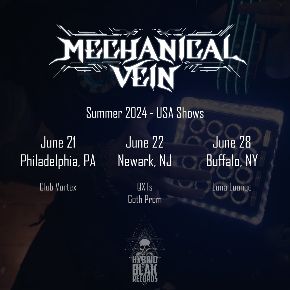 Excited to be heading back to the US for a few shows in a few weeks!

And it's been *so* long since I've played a show for the hometown Buffalo squad.  Lfg! 🔥