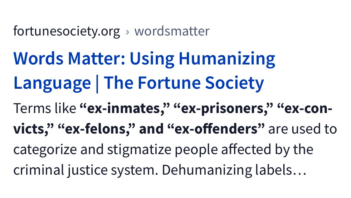 @AlexanderSoros 👆🏽Dear.@CommunityNotes, please remind Mr Soros to use “humanizing language” from now on when referring to Justice Impacted Individuals! Thank you!#WordsMatter