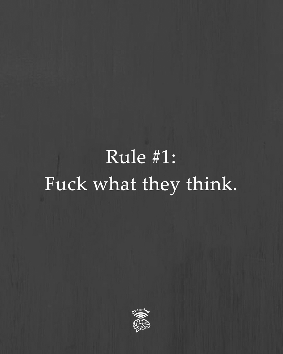 Rule #1: