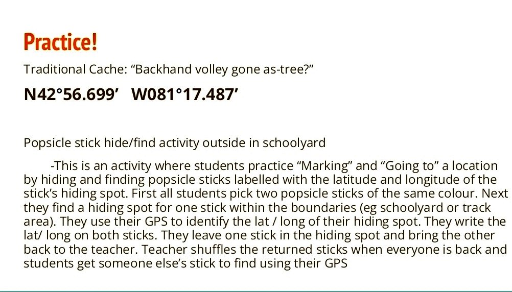 Thank you <a href="/danarppe/">Dan Arppe</a> for a great <a href="/TVDSB/">Thames Valley DSB</a> PD session on exploring nature through Geocaching &amp; giving us time in the field to try out activities with your expertise.
HPSS is looking forward to putting our GPS devices to use! 🧭 

#CrossCurricular #Numeracy #Geography #DigitalLiteracy