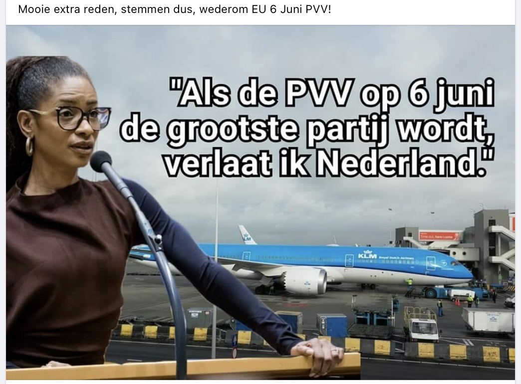 Hahaha...😂😂 alweer een reden te meer om te gaan stemmen...👍👍👍
