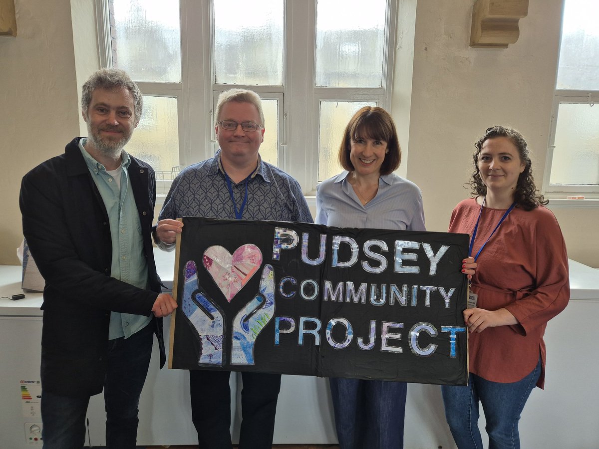 Great to pop into Pudsey Community Project this morning and learn about the exceptional work they do for our community. <a href="/ProjectPudsey/">Pudsey Community Project</a> <a href="/petercarlill/">Cllr Peter Carlill</a>