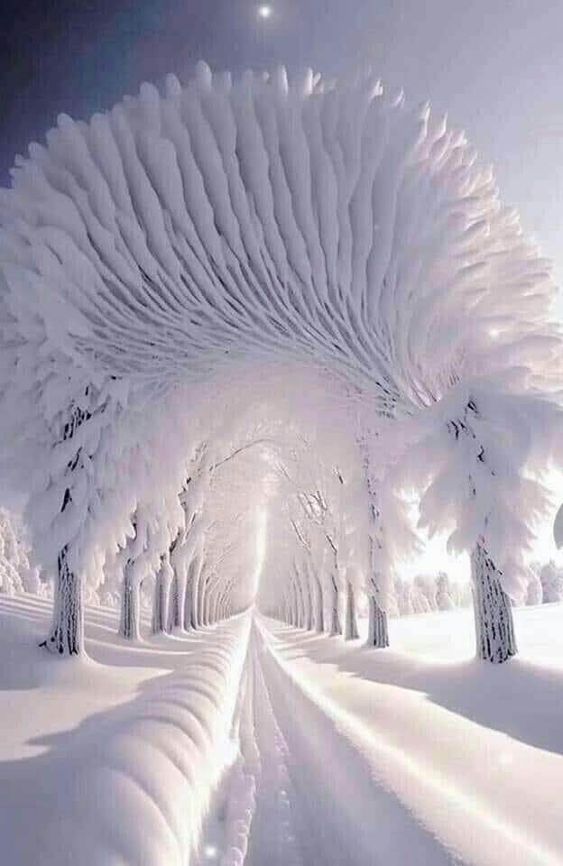 Finland. Wind and Snow..❄️