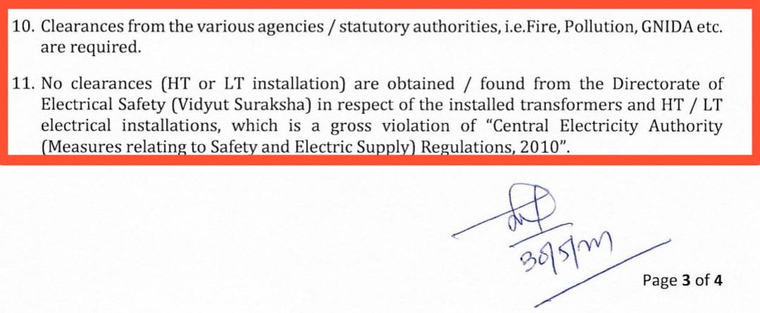 Ecovillage1sos's tweet photo. @npclgrnoida @dmgbnagar The lives of 6000 families of @Supertechltd EcoVillage-1 are at STAKE. Why did the concerned  (#FIREsafety #ELECTRICALsafety) department not take any action in the last ONE AND A HALF years❓
 Why is the GOVERNMENT INSTITUTION so HELPLESS❓
 @OfficialGNIDA @noidapolice https://t.co/fCg1Bzaufy