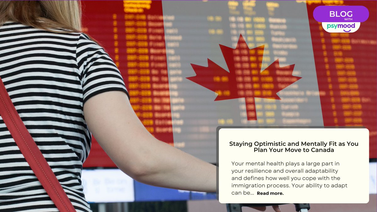 Are you planning to move to Canada and looking for ways to stay optimistic during the process? 

Don't miss out on these valuable tips to make your move smoother and more enjoyable. 

👉 Read more here 
psymood.com/staying-optimi…

#MentalHealth #Optimism #MovingToCanada