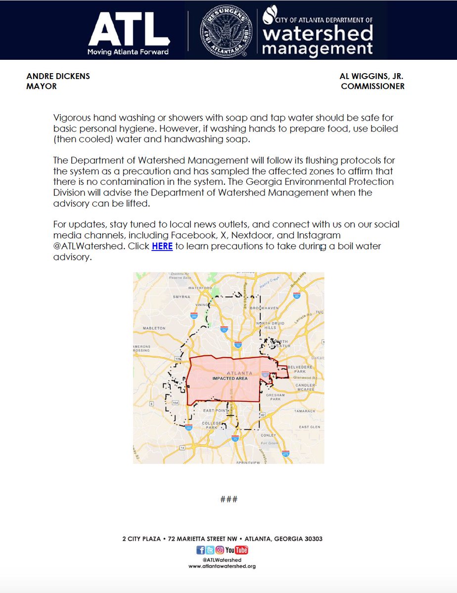 Atlanta Watershed tweet media