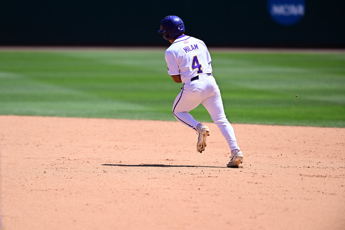 LSUbaseball's tweet photo. Déjà Vu 🔮

@Monster_Milam99 | #ThePowerhouse https://t.co/lJELPWzjxF