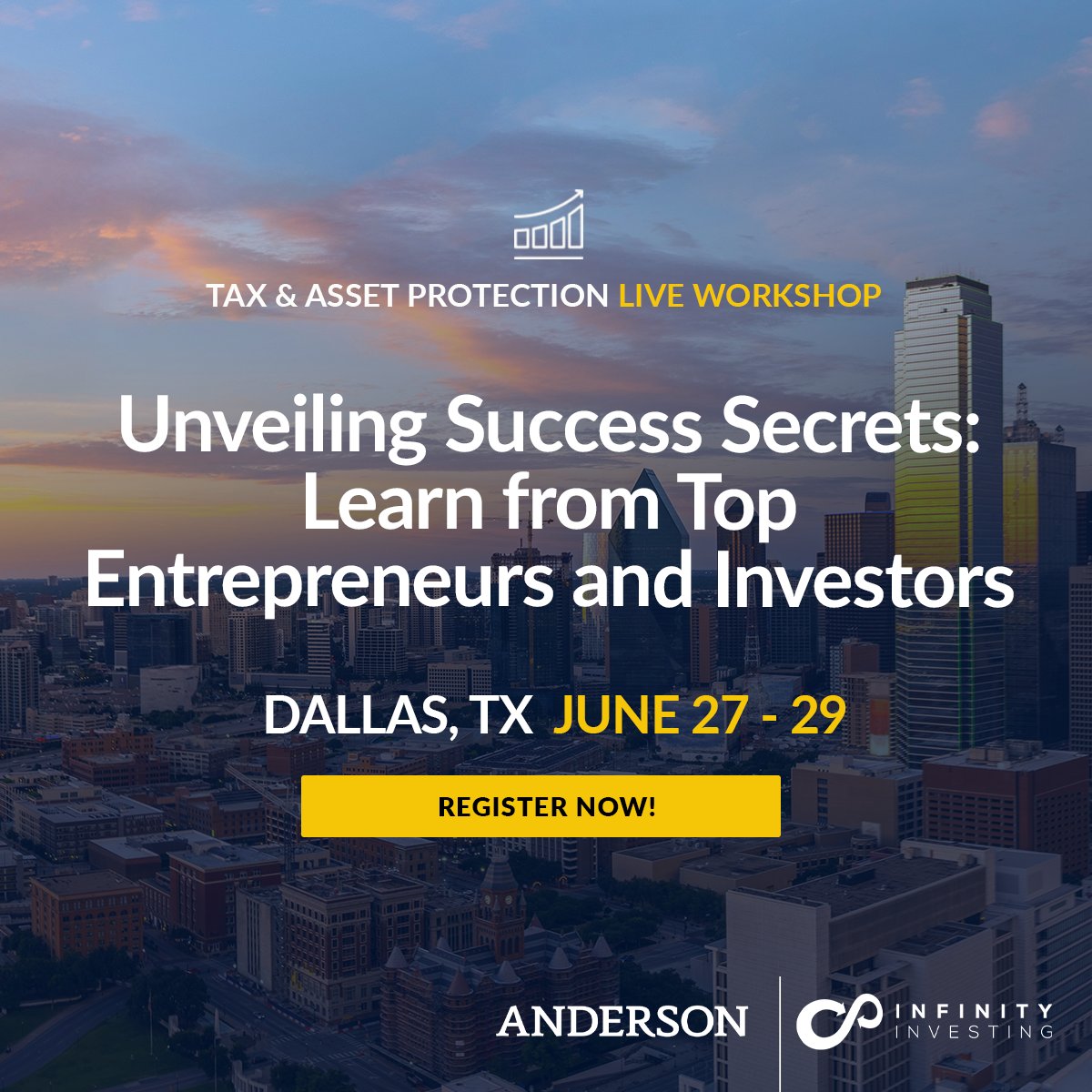 Unlock the keys to financial security at our Tax & Asset Protection Workshop in Dallas, Texas, on June 27-29, 2024! Reserve your spot now to take control of your financial future. bit.ly/4ajpuzD

#AssetProtection #TaxStrategies #FinancialEducation