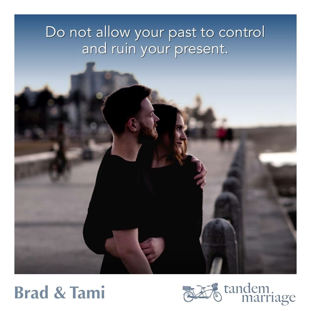 Regret is a powerful motivator. It can motivate you to stay stuck in your past (shame) or to reclaim your present and future. Do not allow your past to control and ruin your present. The truth is, you need to make up for lost time, not waste more of it! TandemMarriage.com/start/