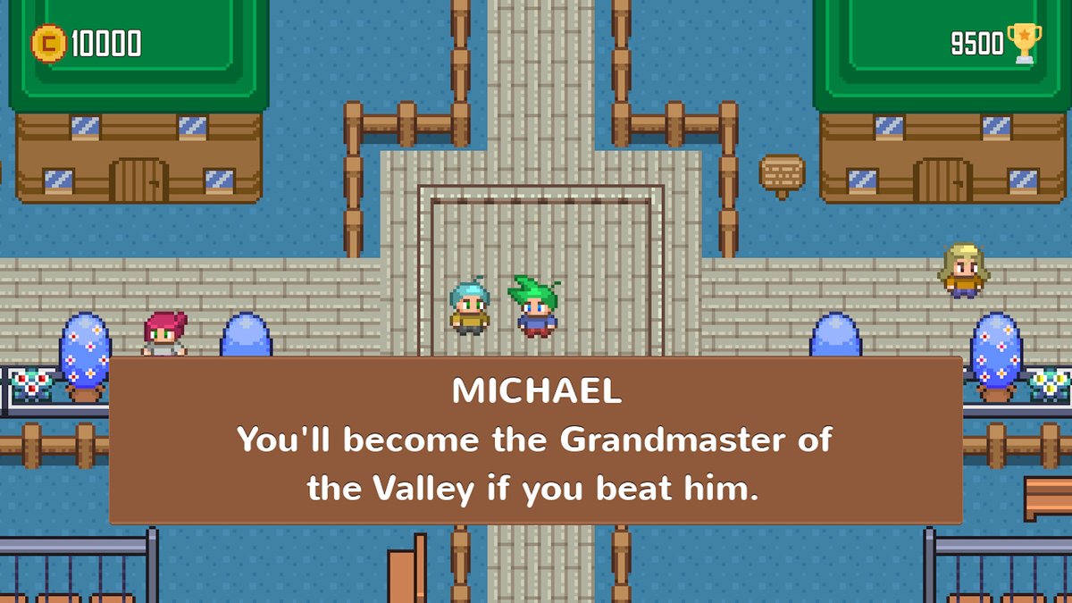 TheGamerHotspot's tweet image. 📢SHOUT OUT - INDIE GAME/THE DEVELOPER...

Chess Club Valley is a 2D Open-World Chess RPG.

Experience this epic chess adventure for the first time across an action-packed overworld filled with character’s, monsters and hidden secrets. Explore the dangerous underworld dungeon’s…