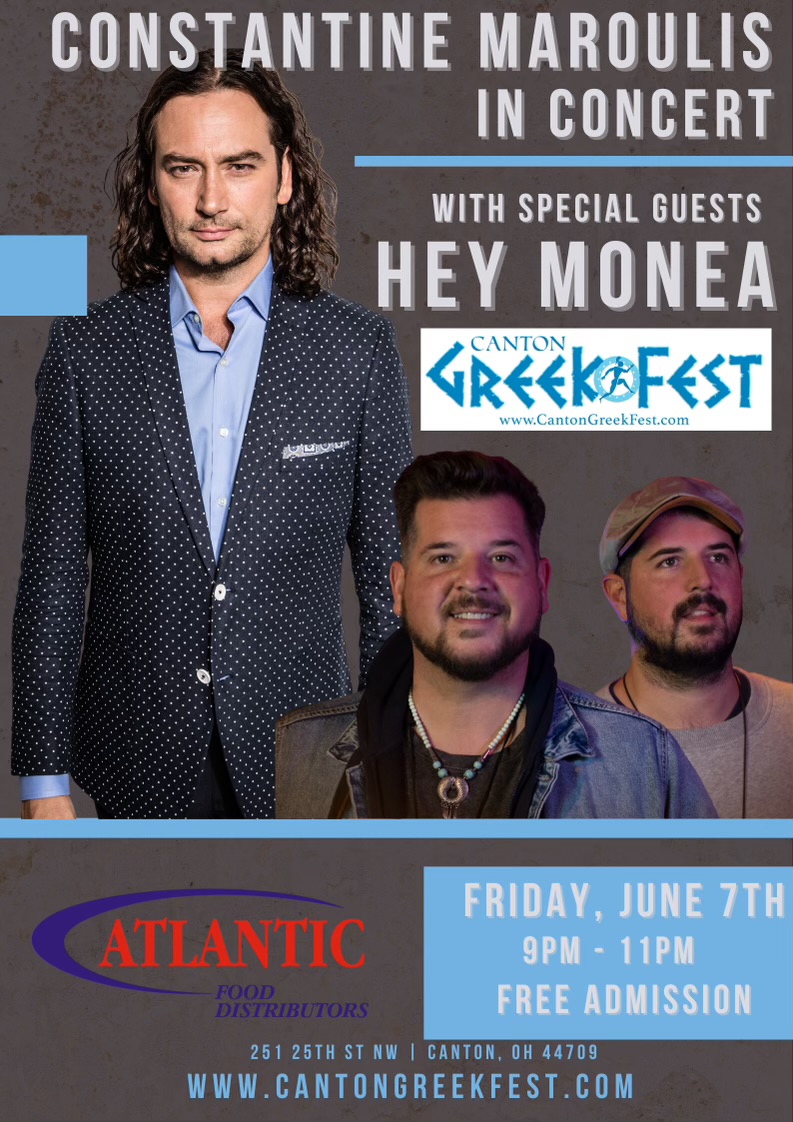 CantonGreekFest's tweet photo. We are SO EXCITED about the 2024 Canton Greek Fest in Canton, OH and all of the entertainment offerings for this year! visit https://t.co/vWnpo6DoRh for the complete schedule and menus! 40 years of Celebrating Summer the Greek Way ❤️🇬🇷 https://t.co/Rw3qWPpfGX