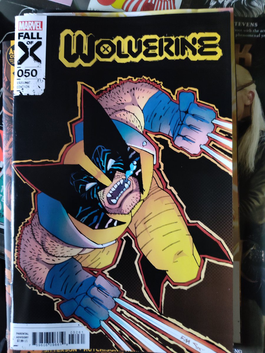 devastation79's tweet photo. few things I missed Wednesday just grabbed today...#comicbooks #wolverine 50* #ArchieJudgementDay 1*
#RiseOfPowersOfX 5* https://t.co/Ze4VcTcFuY