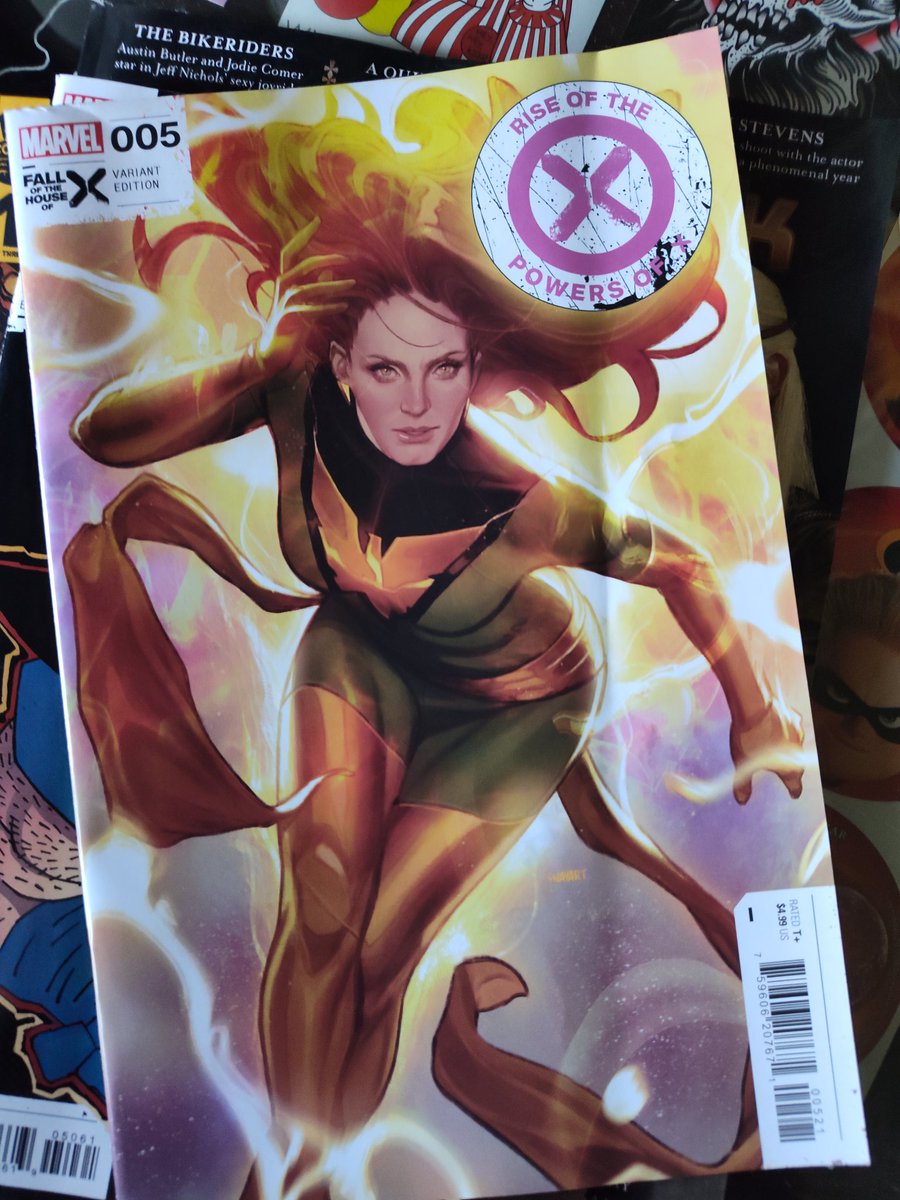 devastation79's tweet photo. few things I missed Wednesday just grabbed today...#comicbooks #wolverine 50* #ArchieJudgementDay 1*
#RiseOfPowersOfX 5* https://t.co/Ze4VcTcFuY