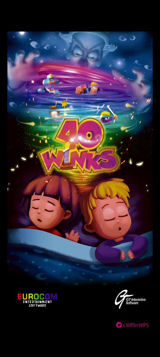 c3llf0nWPS's tweet photo. 🎮"40 WINKS" (n.2)
Take control of your Dreams!🔫🕯️🤖🧌🥷🏻
#c3llf0nWPS #40Winks #40WinksGame @GTInteractive @eurocom #PlatformAdventureGames #Videojuegos #Videogames #GamerTwitter
🎦https://t.co/bpGBMNeU4i https://t.co/90ksF11oz9