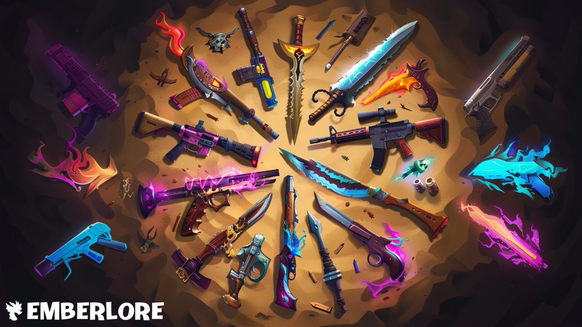 ⚔️ Variety of Weapons! 

From futuristic sci-fi arms to modern firearms and medieval fantasy blades, each with unique traits. 

Experience dynamic combat and create your own strategies for unparalleled excitement and engagement!