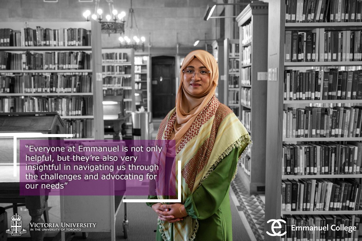Through volunteering with distress centers and women’s organizations, Beena Syed learned the importance of advocacy for herself and her patients, guided by her mentors at Emmanuel College. Learn more about Beena and the Class of 2024: bit.ly/4c0bPic #ECGrad2024 #UofT