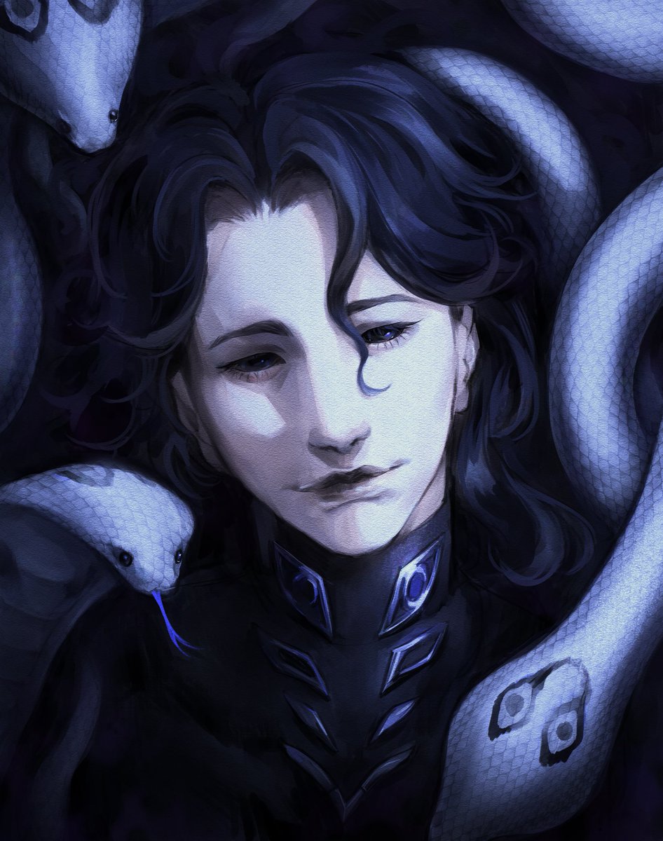 Deathafternoon_'s tweet photo. false eyes #pantalone #genshin https://t.co/ybnamsgFNh