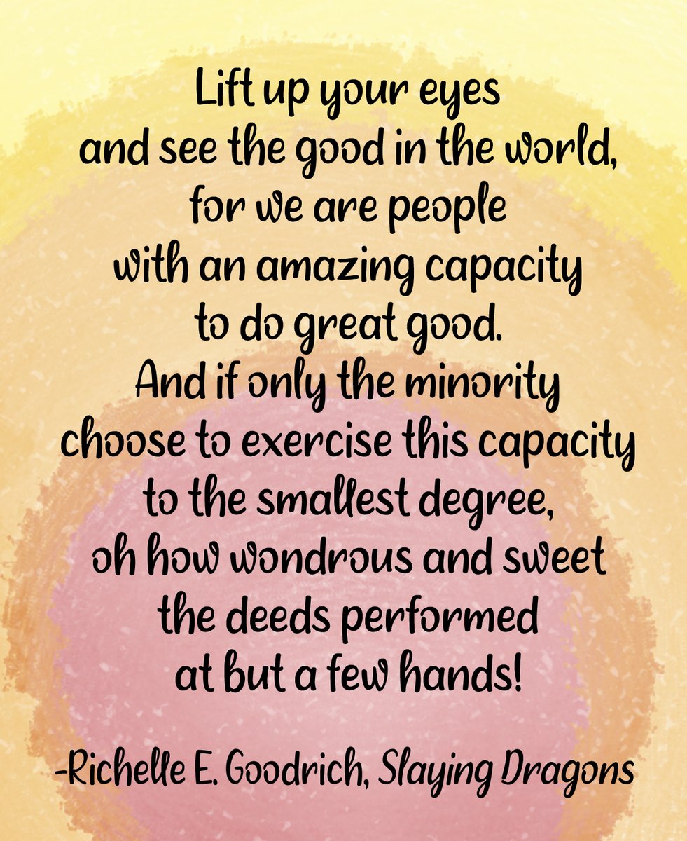 REGoodrich's tweet photo. You have the capacity to do good. Put it to use.

#bookquotes #SlayingDragons #RichelleGoodrich #author #lifequotes #DoGood #BeKind #setgoals https://t.co/jKxxT1FHvN