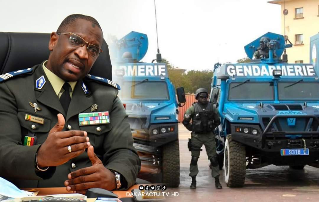 📌🚨Le nouveau Général de brigade Jean Bertrand Bocandé qui avait été remplacé par le colonel Abdoulaye Diagne à la tête de l'Administration pénitentiaire (DAP) devient le patron de la gendarmerie mobile. Il passe Général de brigade et devra s’acquitter de cette tâche de