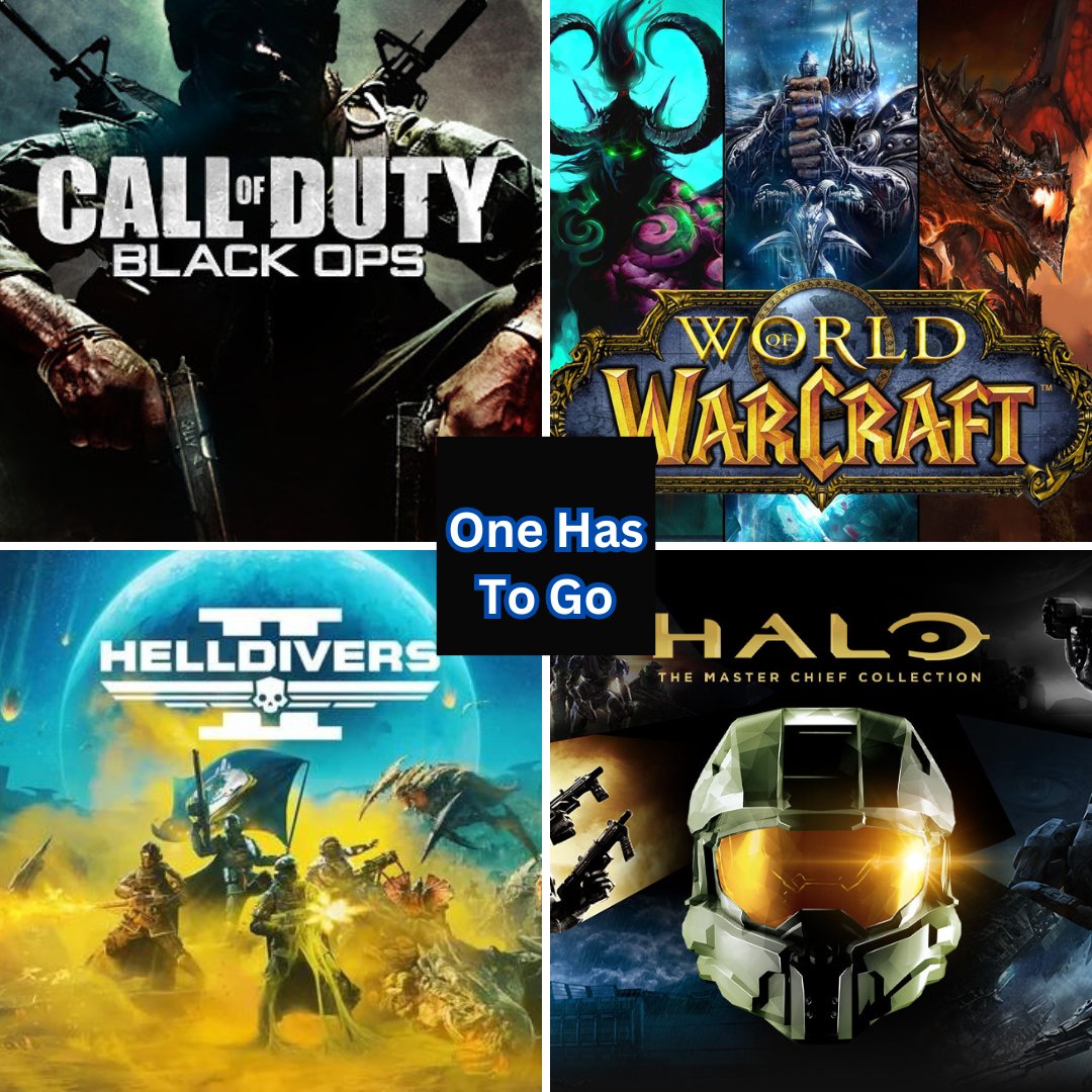 One of these games has to go 😱 Which one are you putting on the chopping block? 🪓