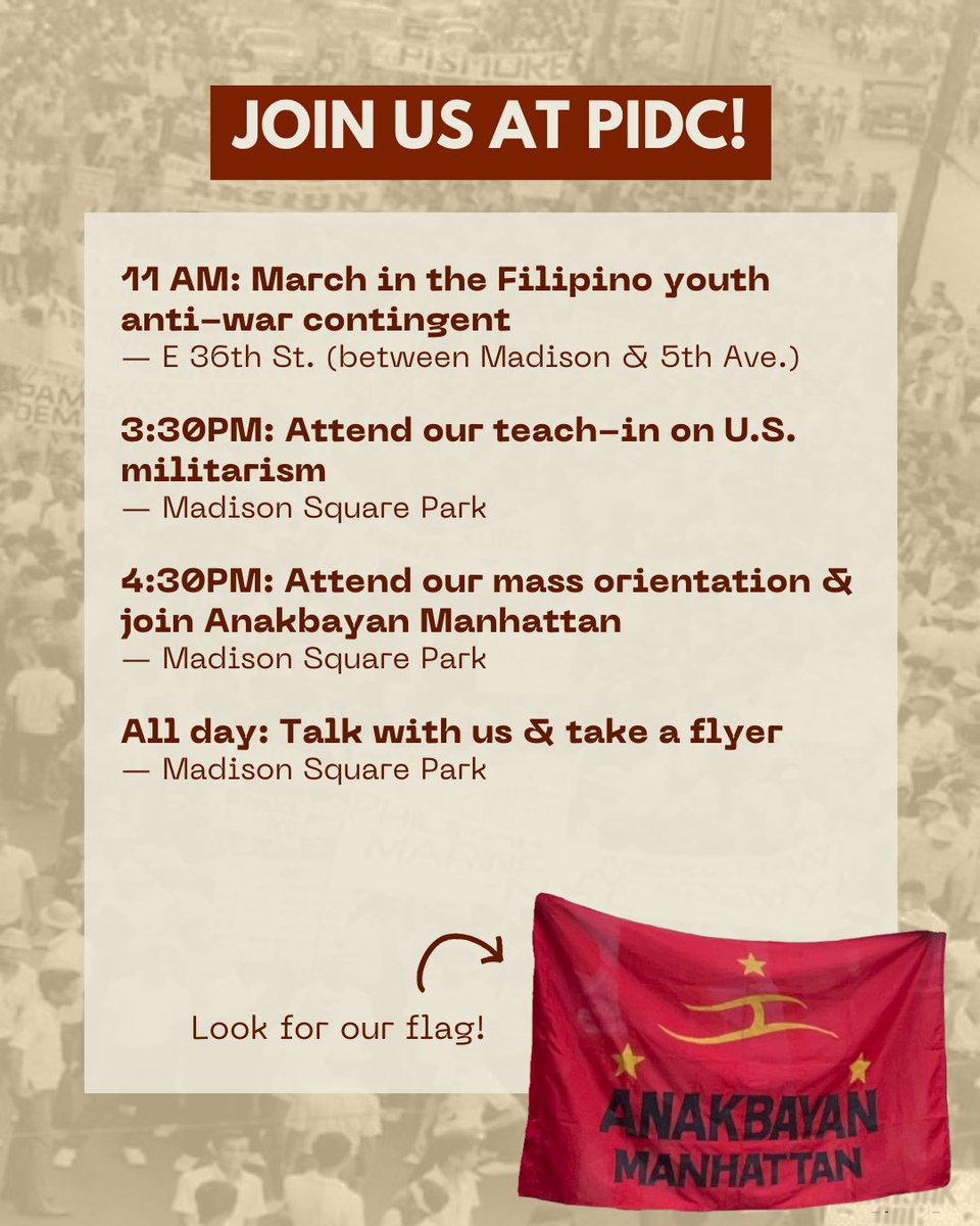 Anakbayan Manhattan tweet media