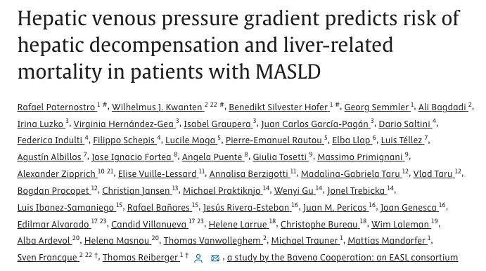 Thomas Reiberger (@reibergerthomas) on Twitter photo 🙏the credit for this study goes out to many collaborators across several European centers
<a href="/BenediktHofer/">Benedikt Hofer</a> <a href="/FrancqueSven/">Sven Francque</a> <a href="/MattiasMandorf1/">Mattias Mandorfer</a> <a href="/MPraktiknjo/">Michael Praktiknjo</a> <a href="/VladTaruMD/">Vlad Țâru</a> <a href="/RafaelBanares/">Rafael Bañares</a> <a href="/christianjansen/">Christian Jansen</a> <a href="/HeleneLarrue/">Marie Hélène Larrue</a> <a href="/FrancqueSven/">Sven Francque</a>
and many more not "taggable" on #TwitterX" - see list 🙏the credit for this study goes out to many collaborators across several European centers
<a href="/BenediktHofer/">Benedikt Hofer</a> <a href="/FrancqueSven/">Sven Francque</a> <a href="/MattiasMandorf1/">Mattias Mandorfer</a> <a href="/MPraktiknjo/">Michael Praktiknjo</a> <a href="/VladTaruMD/">Vlad Țâru</a> <a href="/RafaelBanares/">Rafael Bañares</a> <a href="/christianjansen/">Christian Jansen</a> <a href="/HeleneLarrue/">Marie Hélène Larrue</a> <a href="/FrancqueSven/">Sven Francque</a>
and many more not "taggable" on #TwitterX" - see list