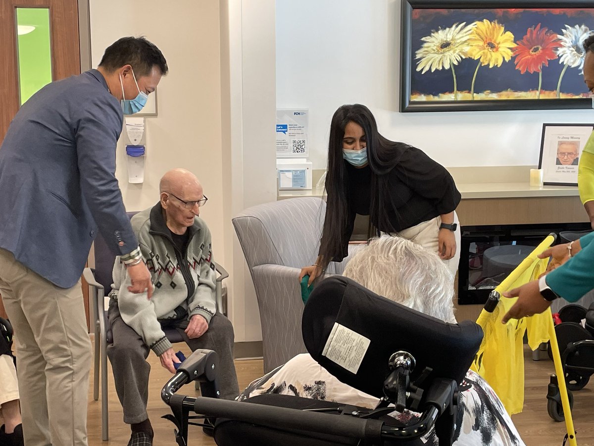 StanChoMPP's tweet photo. Toured the new 632-space Wellbrook Place in #Mississauga with PA @NatKusendova and MPP @RudyCuzzetto

From behavioural support to dialysis, the campus offers several onsite services to ensure residents get the right care in the right place.

They even use AI to craft lunch menus! https://t.co/PVrCHW1J7X