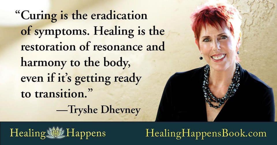 Healing does not necessarily mean a disease goes away and a person lives, but rather that someone comes into alignment with what is happening. 

#avitalmiller #healinghappens #healing #health #restoration #body