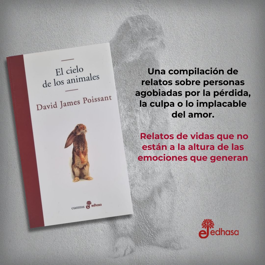 EdhasaArgentina's tweet photo. El cielo de los animales 🐊
Una compilación de relatos sobre personas agobiadas por la pérdida, la culpa o lo implacable del amor.
✍️Poissant nos sumerge en historias que nos invitan a explorar lo más profundo de nuestras emociones.
#ElCieloDeLosAnimales #Edhasa 📚🌟 #Leer https://t.co/S4Bzqr9CoG