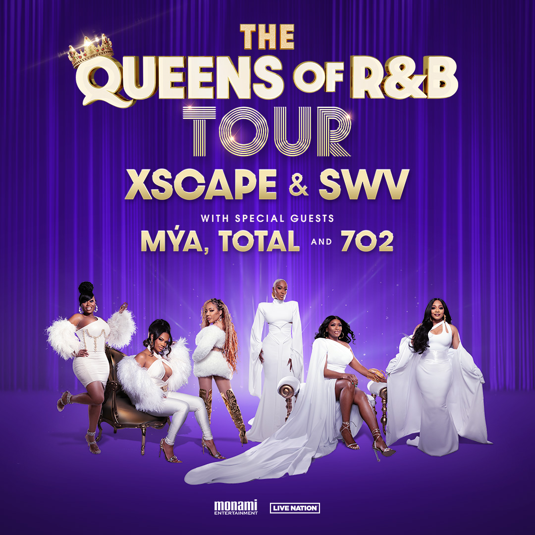 The Queens of R&amp;B: XSCAPE &amp; SWV are coming to Talking Stick Resort Amphitheatre July 2. Tickets on sale at ow.ly/BQXY50RzSgX