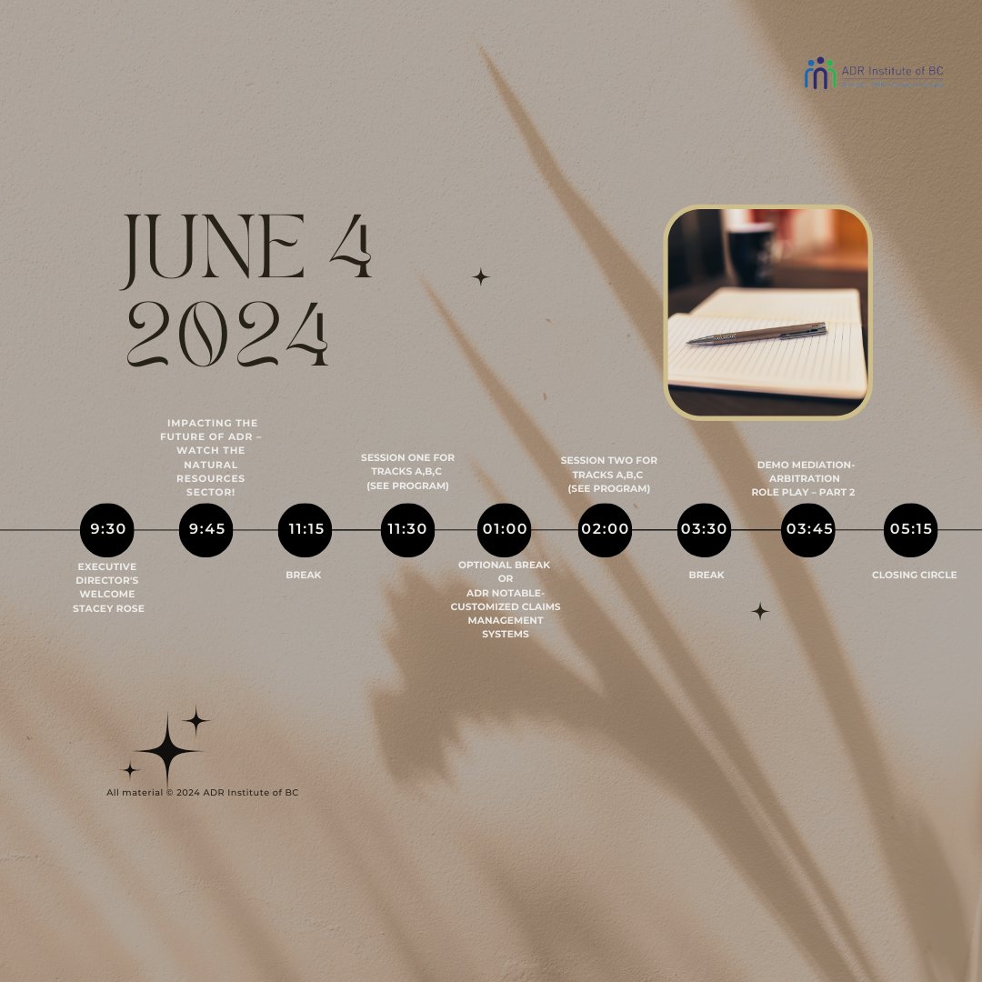 ❗️Registration will be closed by the end of the day
This is your last chance to join the Symposium and spend two days with a community of professionals, expand your network, and gain new practical knowledge.
➡️ Registration: adrbc.com/symposium/symp…