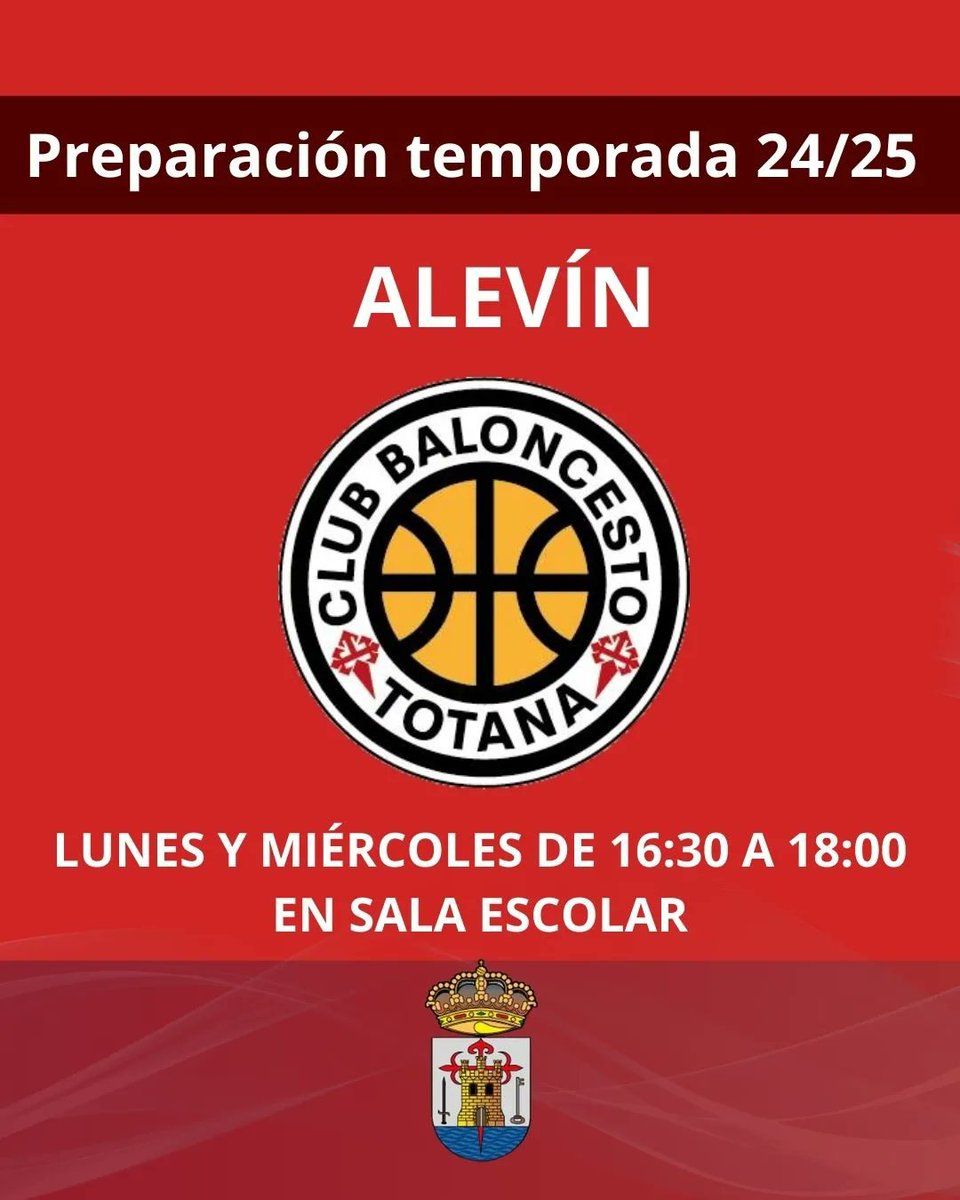 CBTOTANA's tweet photo. Ha llegado el momento de empezar a mirar al futuro 🏀👀 Aquí tenéis los horarios de entrenamiento para jugadores federados de cara a conformar los equipos de la próxima temporada. ¡Seguimos a tope estas dos semanas! https://t.co/E3bBgdoPJ7