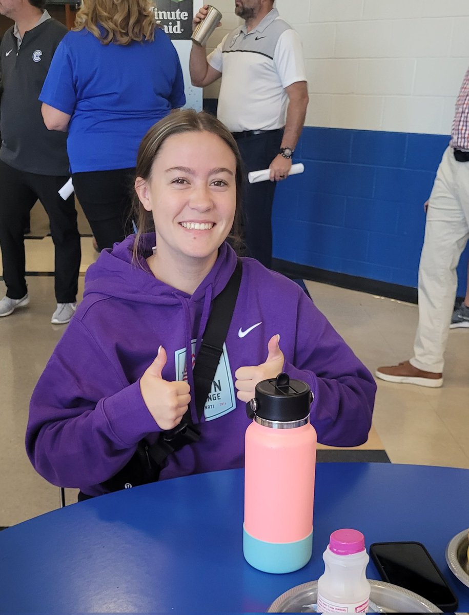 Last time with the Class of 2024 in the building.  Congrats and good luck to all of you!  #CometPride