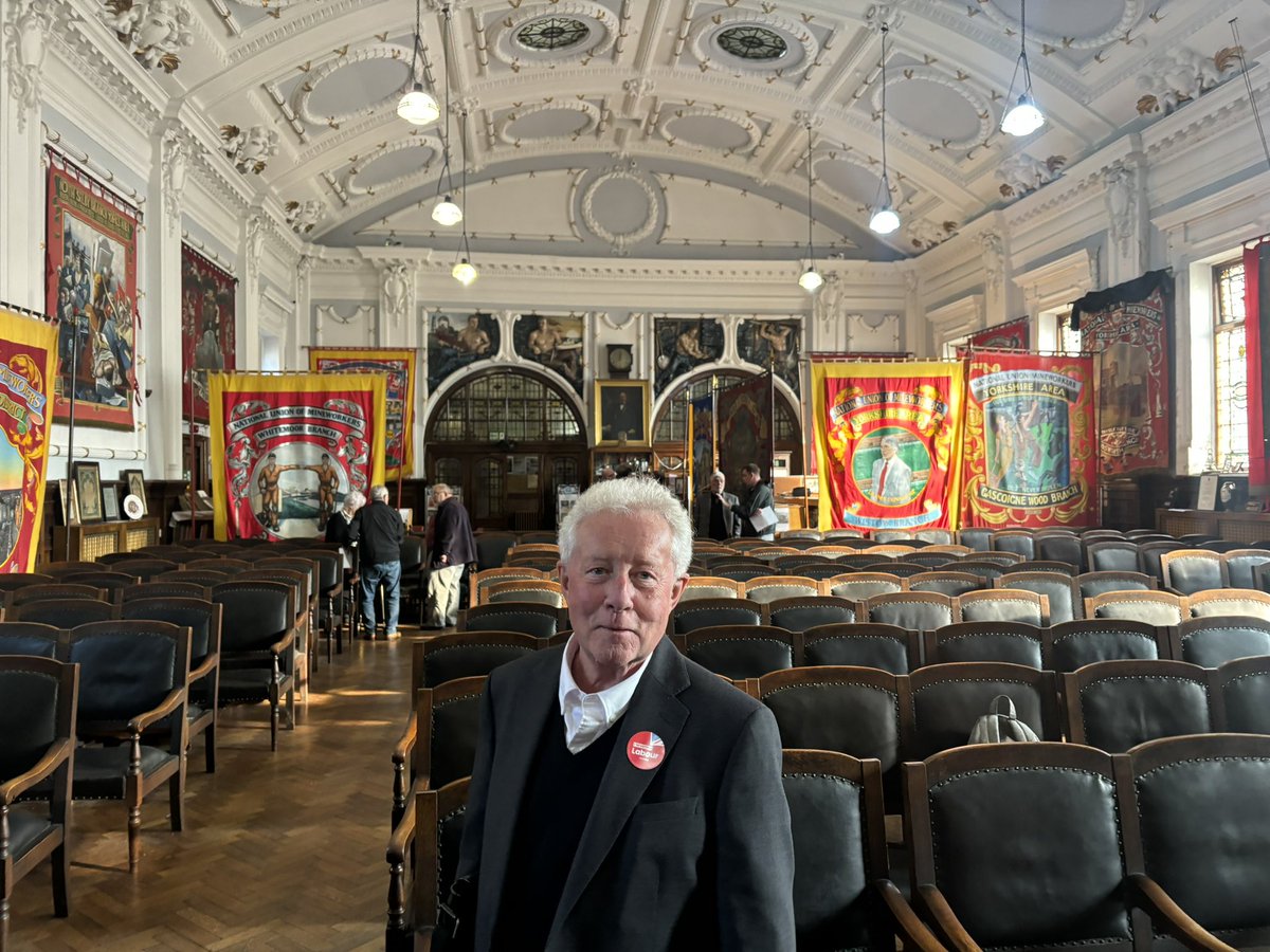Alexander Burnett (@alex4peneast) on Twitter photo We’ll be hearing a lot from candidates but there’s another group who give their time, experience and patience to support campaigns: agents.
This is <a href="/trevor_cave/">Trevor Cave</a>, <a href="/DanJarvisMBE/">Dan Jarvis MP</a>’s agent at the <a href="/NMineworkers/">National Union Of Mineworkers</a> hall in Barnsley. Thank you to him and agents up and down the country. We’ll be hearing a lot from candidates but there’s another group who give their time, experience and patience to support campaigns: agents.
This is <a href="/trevor_cave/">Trevor Cave</a>, <a href="/DanJarvisMBE/">Dan Jarvis MP</a>’s agent at the <a href="/NMineworkers/">National Union Of Mineworkers</a> hall in Barnsley. Thank you to him and agents up and down the country.