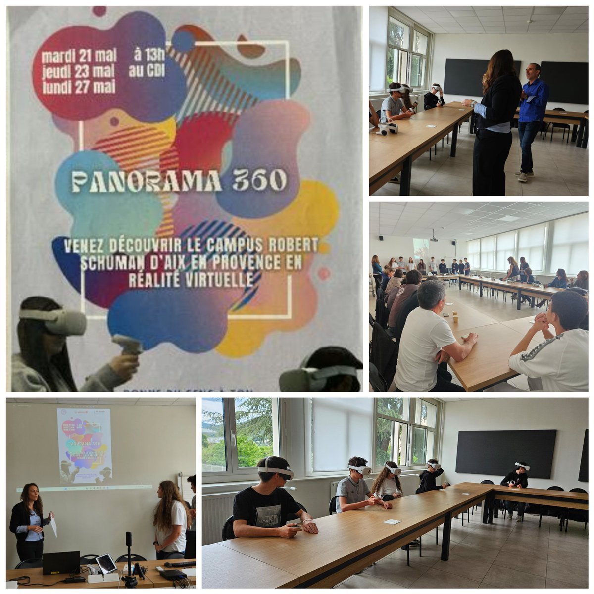 L'équipe du 05 (@poledane05) on Twitter photo Les élèves du Lycée A Briand presentent leur vidéo immersive en 360° dans le cadre du projet Panorama. Découverte de la Faculté des arts, lettres, langues et sciences humaines d'Aix-Marseille. Parcours d’une élève sur une journée type. Accompagnement <a href="/DranePaca/">DRANE Provence-Alpes-Côte d'Azur</a> <a href="/joel_plasseraud/">Plasseraud</a> Les élèves du Lycée A Briand presentent leur vidéo immersive en 360° dans le cadre du projet Panorama. Découverte de la Faculté des arts, lettres, langues et sciences humaines d'Aix-Marseille. Parcours d’une élève sur une journée type. Accompagnement <a href="/DranePaca/">DRANE Provence-Alpes-Côte d'Azur</a> <a href="/joel_plasseraud/">Plasseraud</a>