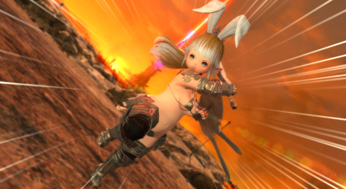 'If you think of me as a child then there's something clearly wrong with your head, now get ready!'
#FFXIV | #FF14SS | #lalafell | #ララフェル