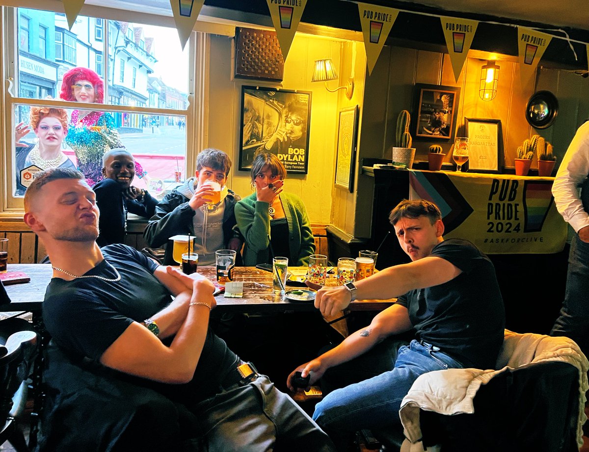 AskForClive ๐ณ๏ธโ๐ (@clive_ask) on Twitter photo A better photo shall not be taken tonight! <a href="/VonClitz/">Stephanie-Von-Clitz</a> <a href="/thebootstalbans/">thebootstalbans</a>
#pubpride ๐บ๐ณ๏ธโ๐๐ณ๏ธโโง๏ธโค๏ธ A better photo shall not be taken tonight! <a href="/VonClitz/">Stephanie-Von-Clitz</a> <a href="/thebootstalbans/">thebootstalbans</a>
#pubpride ๐บ๐ณ๏ธโ๐๐ณ๏ธโโง๏ธโค๏ธ
