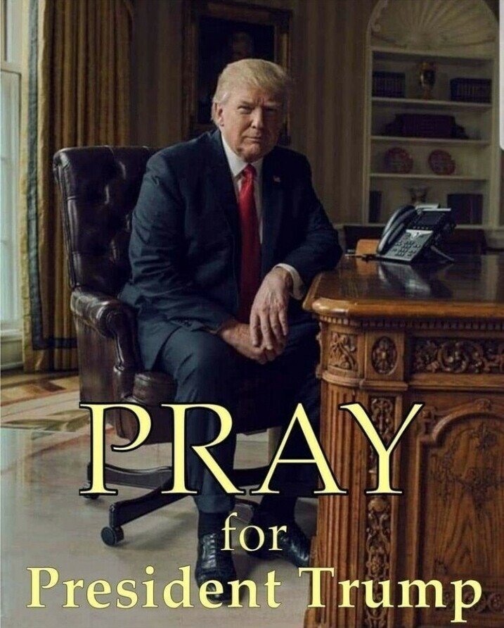 Pray for President Trump 🙏