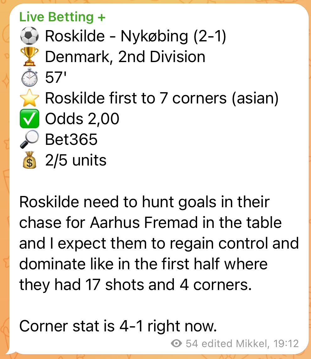 NeilMac555's tweet image. 10 winners in a row for the live betting group 🙌 (@EVLivebet )