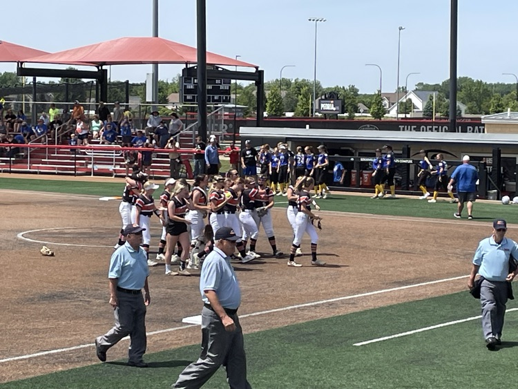 ib327schools's tweet photo. Winners!! The IBHS Softball team advances to the State Championship with a 3-0 victory against Trico! They play at 11:30 AM tomorrow vs Woodhull at Louisville Slugger. We hope to see all the Tiger Faithful there! #ibtigerpride https://t.co/NouuoljPER
