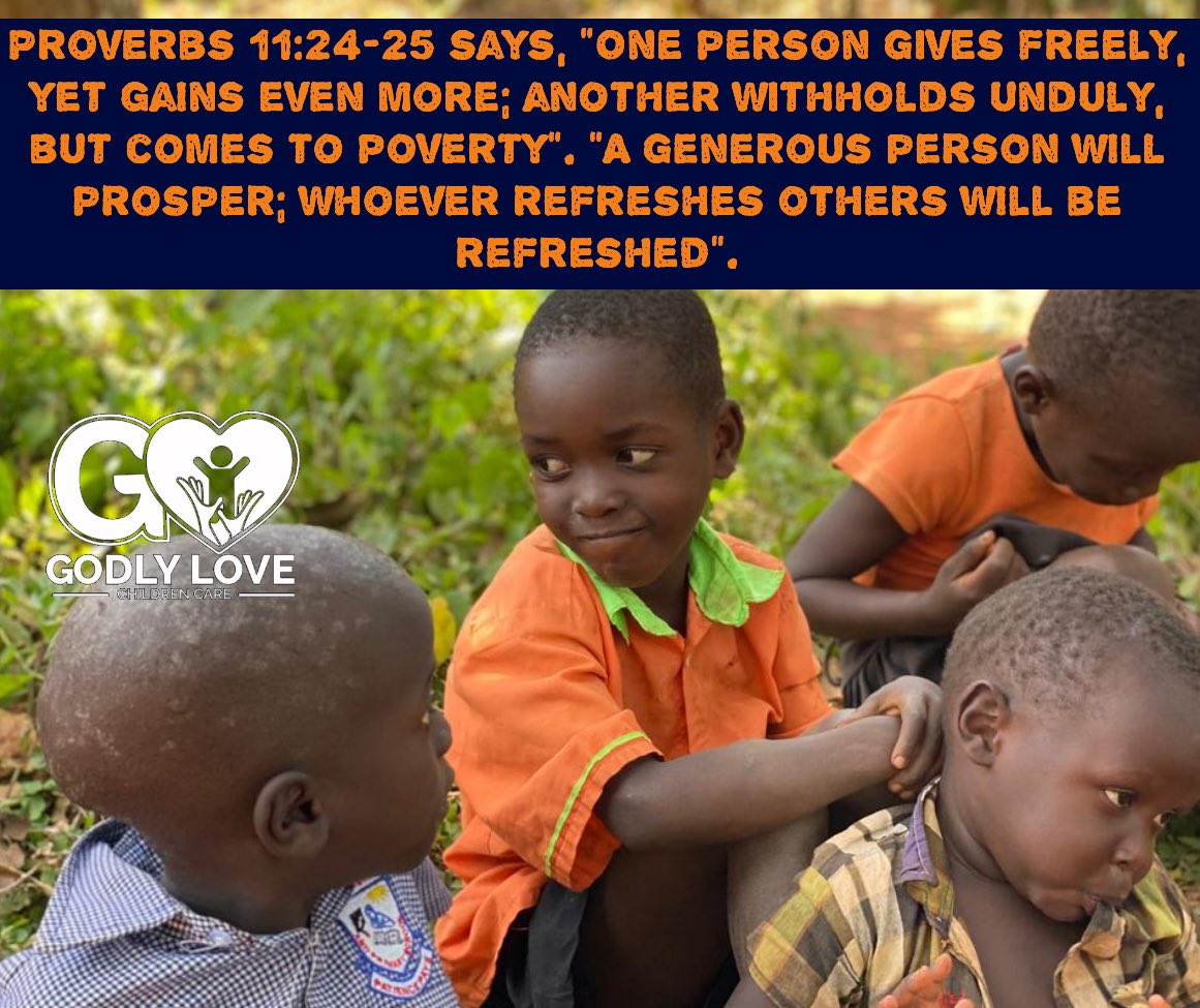 Glovechildren's tweet image. It’s only God who has a mode of payment to everyone who #helps and #supports us in some way. If you #refresh us, God refreshes you in His way as well. #support us meet our urgent #needs …… #life is not easy at all with in us upon our #needs .
paypal.me/godlylovechild…