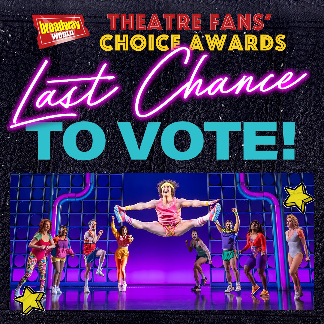 Voting for the @BroadwayWorld Fan Awards closes June 2! Show your love for #heartofrnrbway and vote at broadwayworld.com/article/Voting…! 🎸