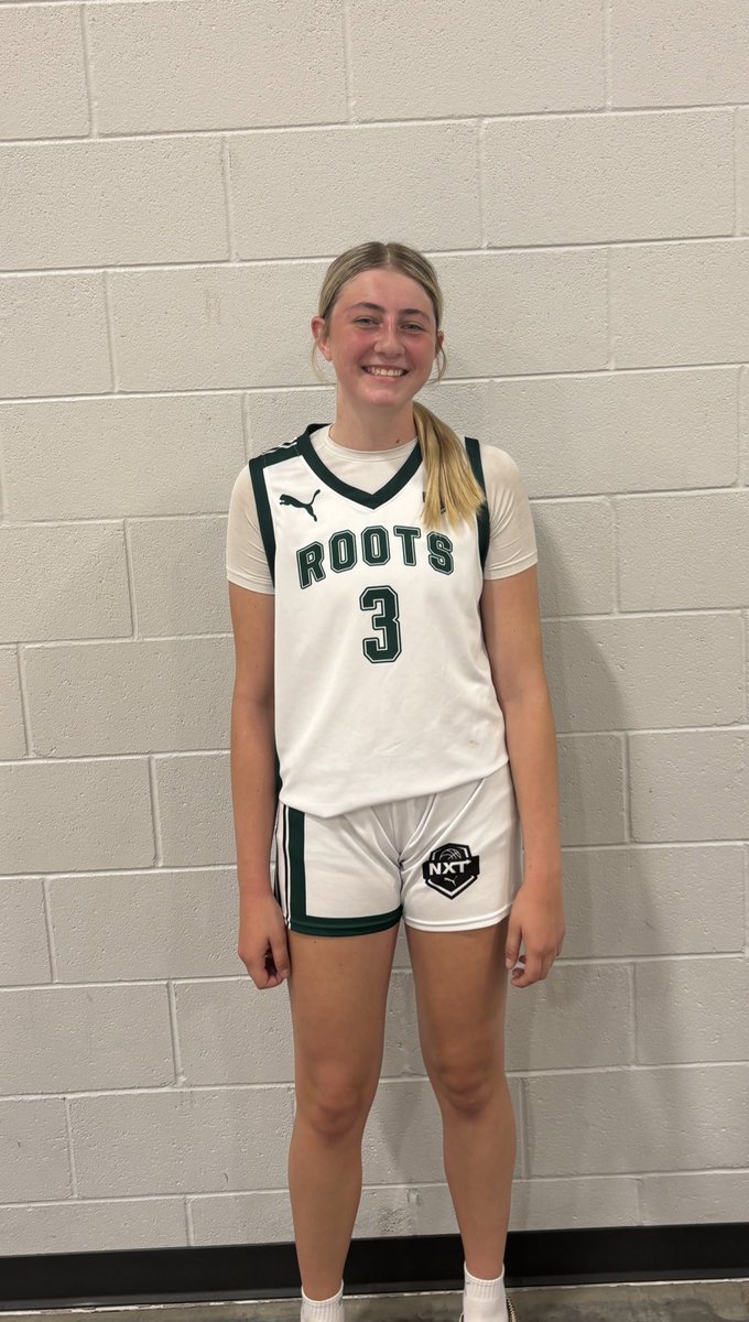 coachbeechum's tweet photo. 🏀 Player Spotlight: Hayden Kaut, a dynamic 6'0" guard for South Sound Root. 
🔹 Big Time Shooter: Hayden stands out for her exceptional shooting ability, consistently delivering crucial baskets from long range, making her a major offensive threat. 
🔹 Dangerous in Transition: Effective in transition, Hayden utilizes her speed and agility to convert fast breaks into scoring opportunities, keeping opponents on their heels. 
🔹 Downhill Threat: Her ability to drive downhill aggressively makes her a formidable force, as she can penetrate defenses and finish strong at the rim. 
🔹 Great Help-Side Defender: Defensively, Hayden excels not just one-on-one but also as a help-side defender, where she reads the play well and makes impactful interventions to disrupt opponents' offenses. 
🔹 Elite Potential: With her height as a 6 ft guard and sharpshooting skills, Hayden possesses elite potential, projecting her as a standout player in future basketball endeavors. #YouthBasketball #SharpShooter #SouthSoundRoot @southsoundroots @PRO16G #PumaGirl