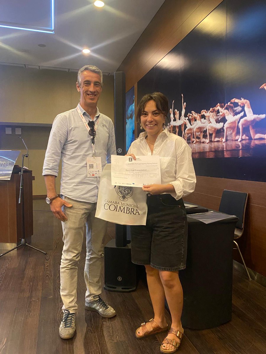 alessio_vagnoni's tweet photo. What an expiring meeting we had: friendly, creative, wonderful talks and posters (and food and location!). Congrats to Marie Neu @dagmareh lab @abbvie for bagging the poster prize and our own @themitoboosh for (another!) best presentation prize 👏 https://t.co/SraKWp93Th