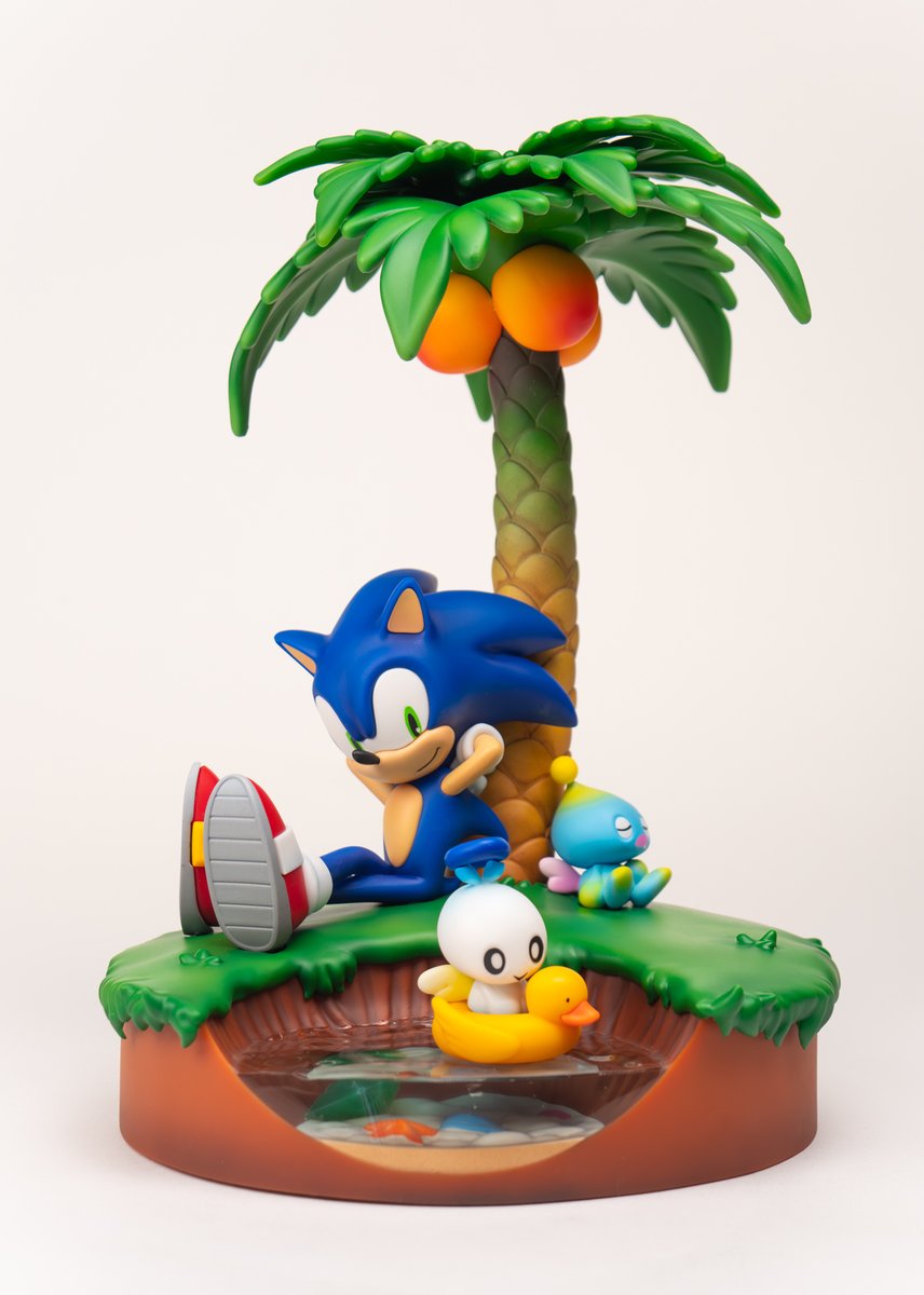 Our latest big run project: 30 of these special edition figures for Team Sonic! 

#sega #sonic