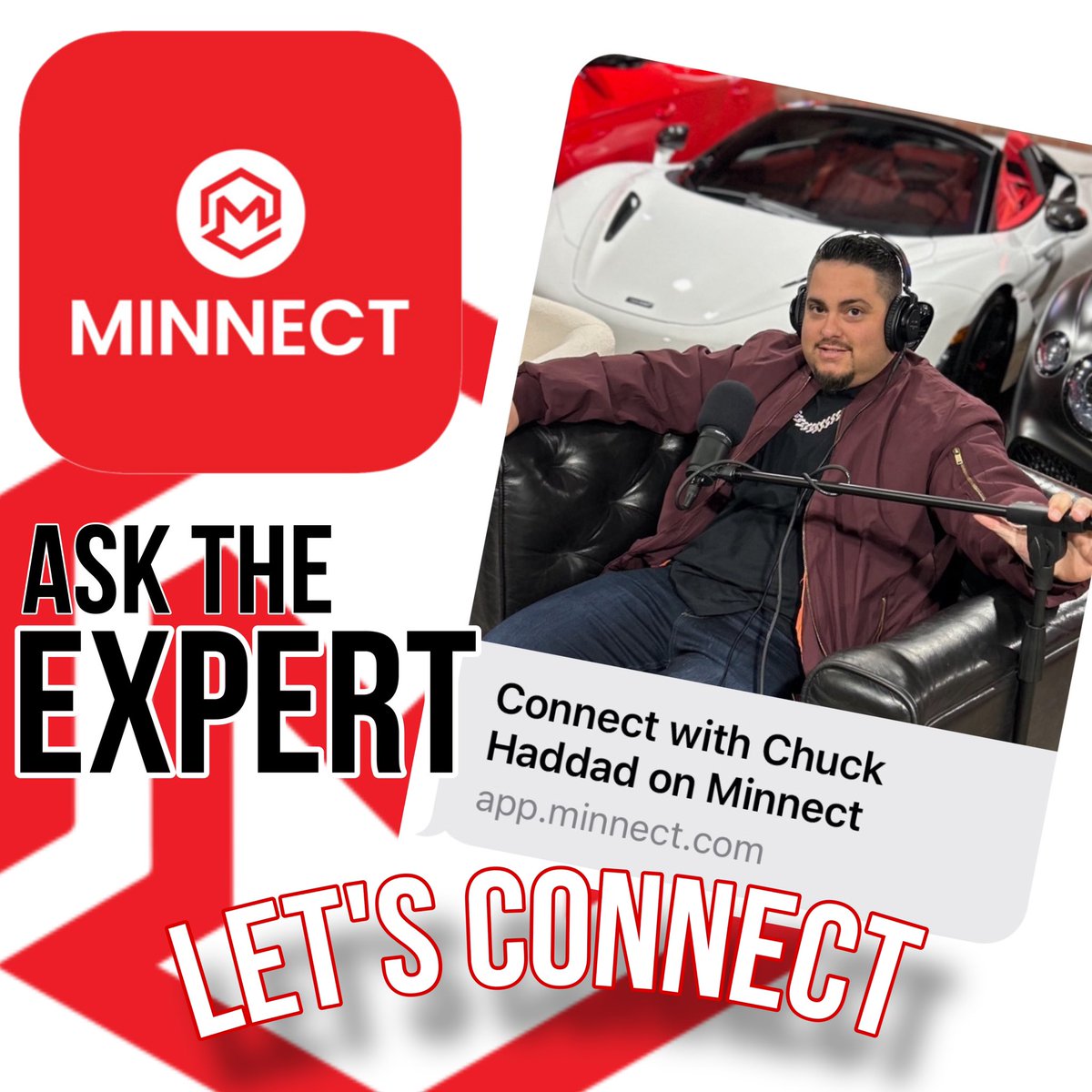 HeyYoChuck's tweet photo. Want to know more about the industry that I’m in? Have any questions let’s connect on Minnect. #minnect https://t.co/U3REspTY5Q