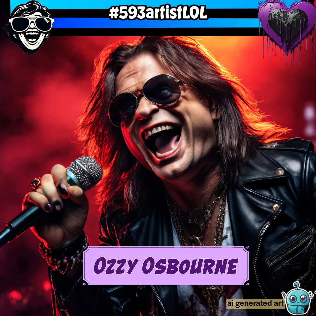 Ozzy Osbourne once bit the head off a bat on stage, thinking it was a toy. Spoiler: it wasn't! 🦇😂 More outrageous rock stories at 5nine3.com. #593ArtistLOL #OzzyOsbourne #RockHumor